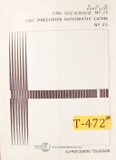 Tsugami-Tsugami NM3, Lathe Operations and Programming Manual 1985-NM3-05